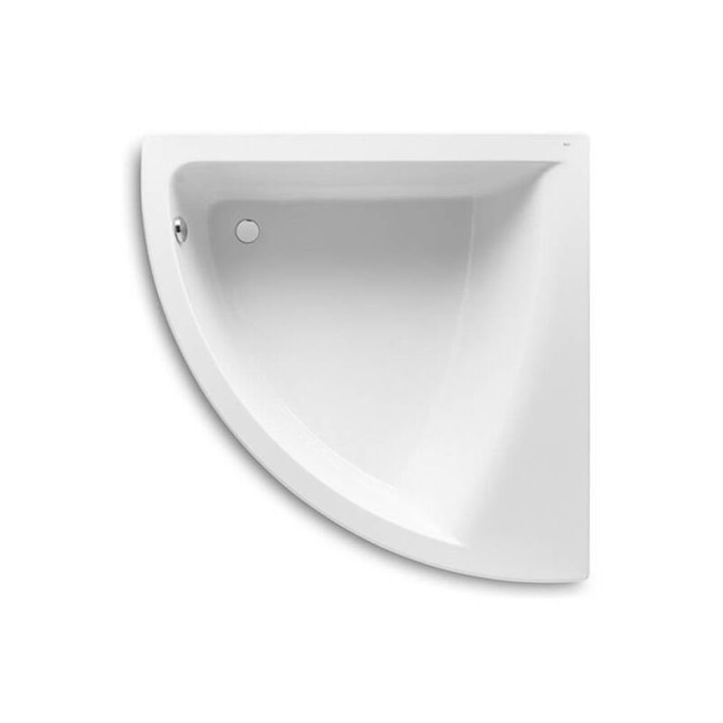 Roca - Baignoire acrylique d'angle symétrique 1350x1350 mm easy