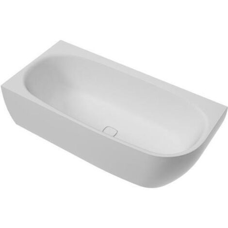 Baignoire d'angle iSENSI 1800x800x450mm, gauche, blanche