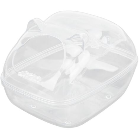 Baignoire Double Usage pour Hamster en Sable de Soie Doré pour Toilette