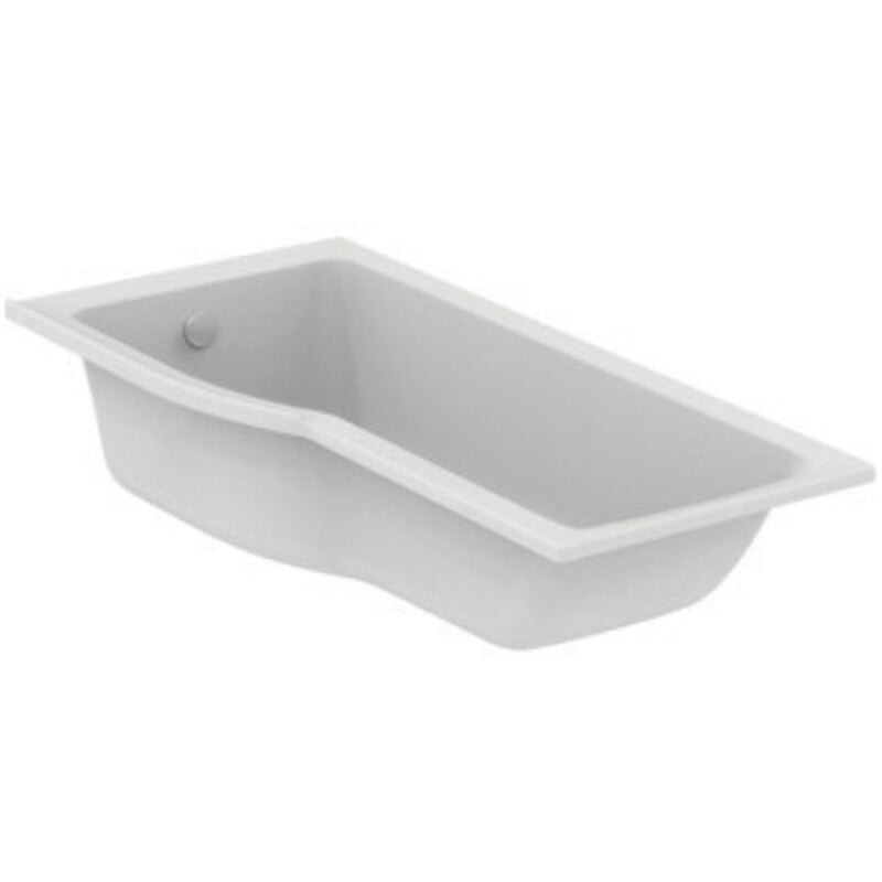 Ideal Standard - baignoire pour bain douche 150x80 asymétrique Connect Air droite blanc