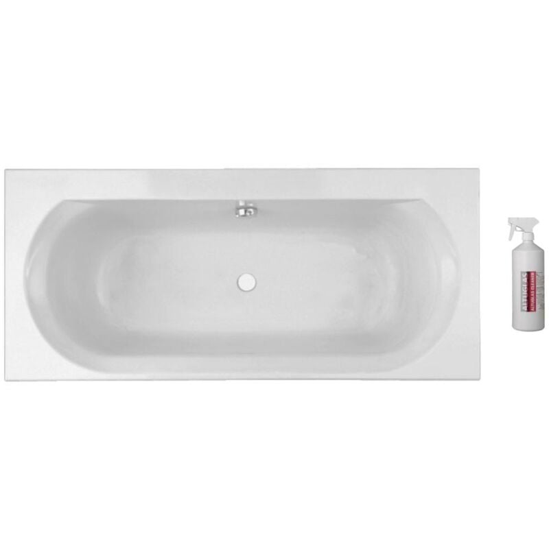 Baignoire droite JACOB DELAFON Elise, deux places + nettoyant 180 X 80