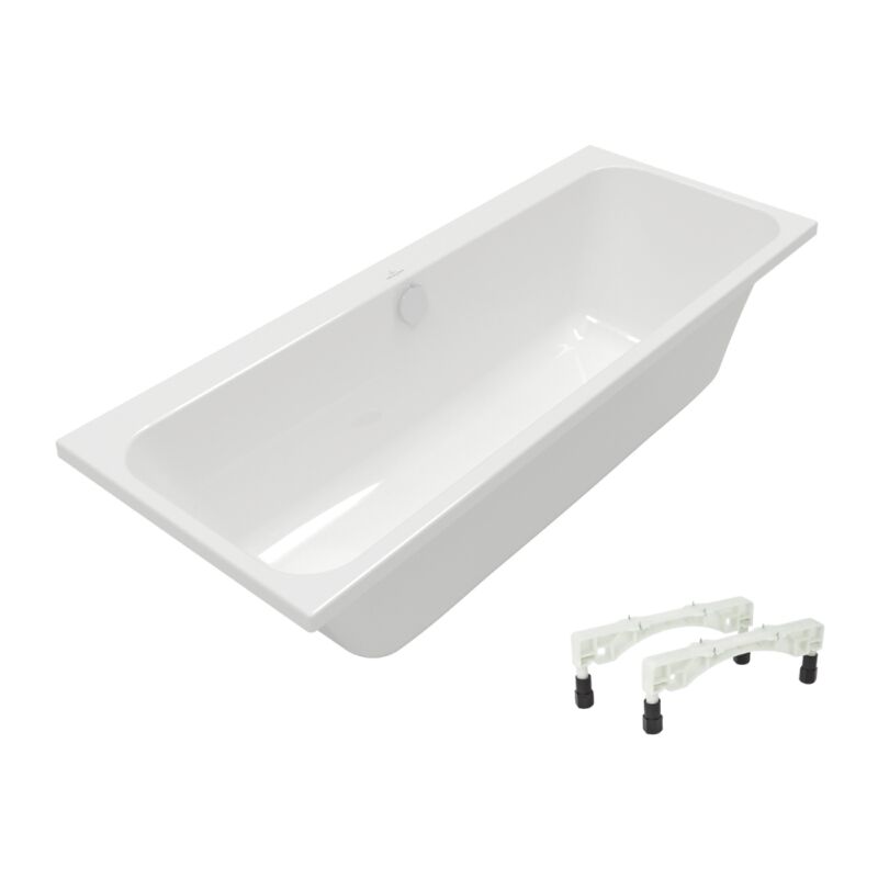 Villeroy&boch - Baignoire droite 170 x 75 Architectura avec pieds