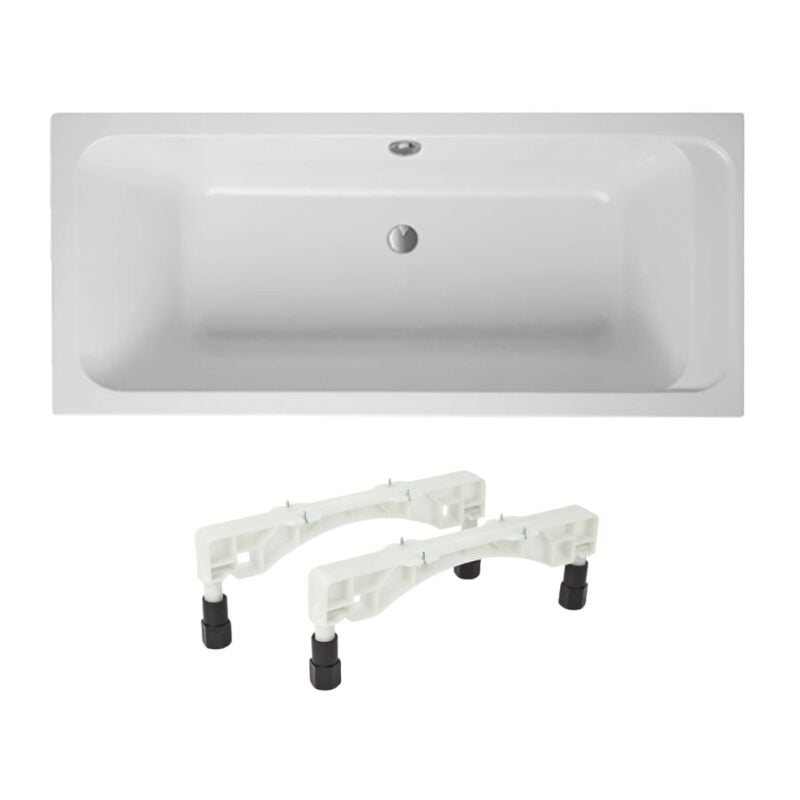 Villeroy&boch - Baignoire droite 180 x 80 villeroy et boch Architectura acrylique avec pieds