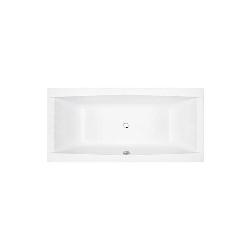 Hamberger Sanitary - Baignoire Duo Larcis acrylique 372L, lxhxp:1900x500x900mm