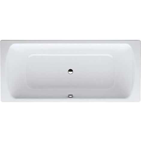 Baignoire Elunos 1800x450x800 mm volume: 264 L acier émaillé blanc