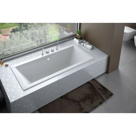 Baignoire EMILIA ultra-slim 155/165/170/175/180/190 cm - 165 x 75 cm