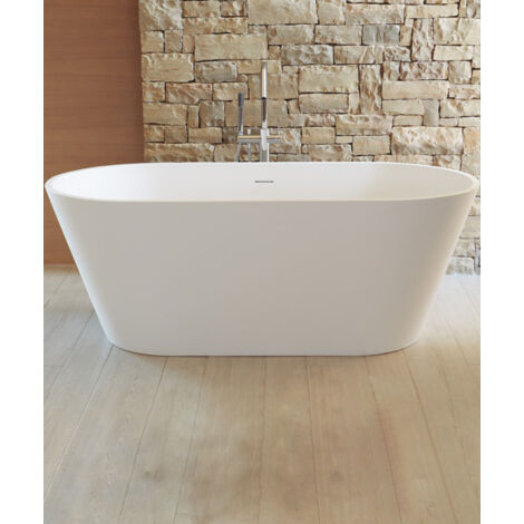Baignoire en îlot Blanc mat - Moderne