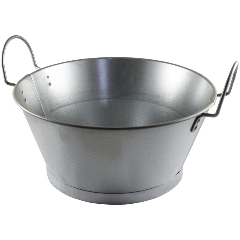 Wurko - tôle galvanisée salle de bains 72,5 cm 70 l