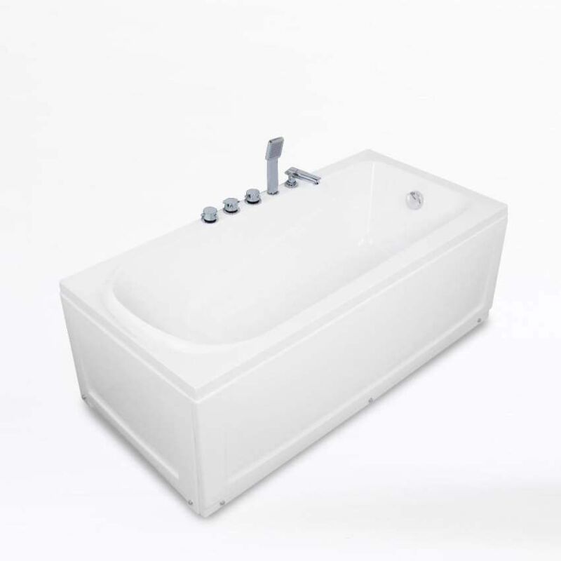 Baignoire encastrable en acrylique fiberglass design ozone Arati Bath & Shower