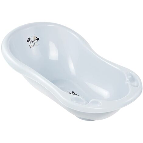 Baignoire ergonomique avec housse Micky, 0-12 mois, 84 cm, Maria, Light Blue