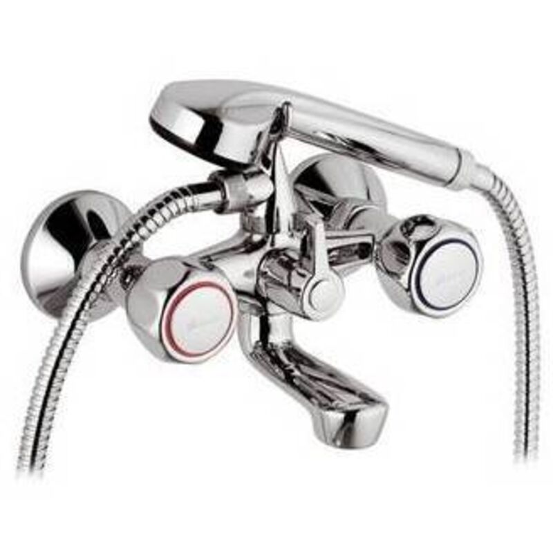 Baignoire externe avec douchette domino line