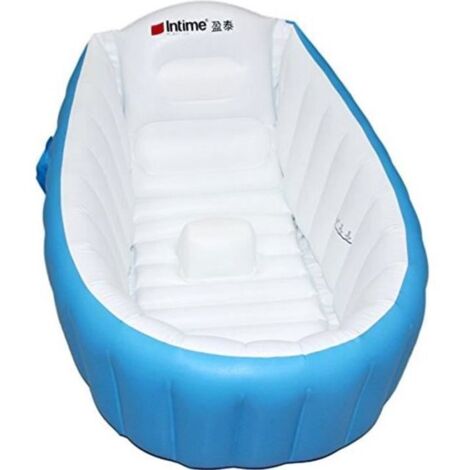 Baignoire Gonflable - ROCK - Pour Enfant et Bébé - Bleu - Gonflable - Baignoire pour bébé