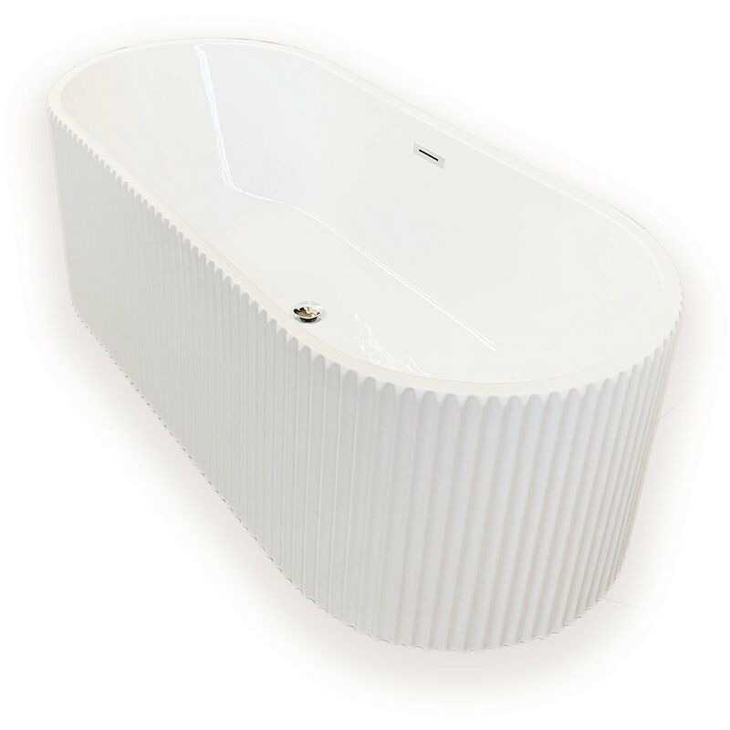 Baignoire ilôt 168 x 74 cm blanc – Hope