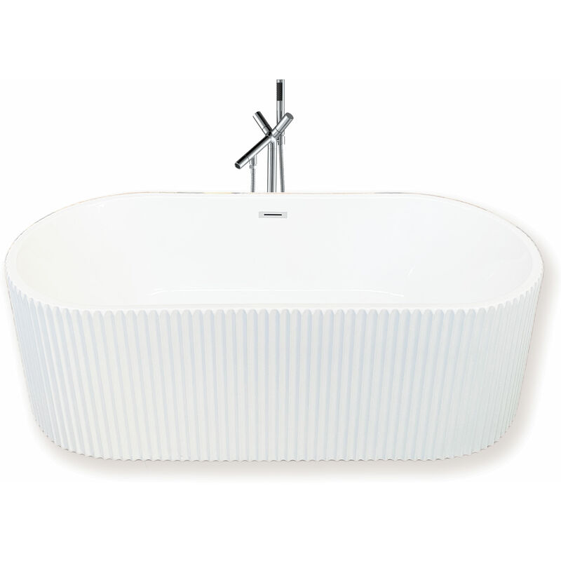 Baignoire ilôt 168 x 74 cm + Robinet Mitigeur – Hope