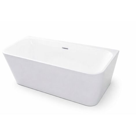 Baignoire îlot – 170 x 75 cm – Blanc brillant – MIRABELLE