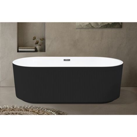 Baignoire ilot ILOA Black 80x170cm
