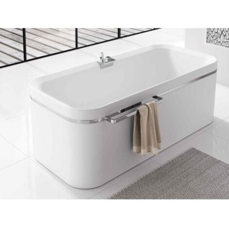 Baignoire îlot NOVELLINI DIVINA F 180x80 cm bord 3,5 cm