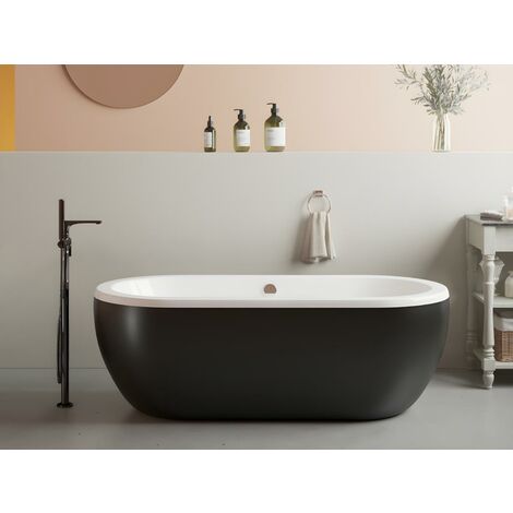 Baignoire douche rectangulaire avec pare-baignoire verrière – 170 cm x 75  cm – Choix de tabliers – Sandford