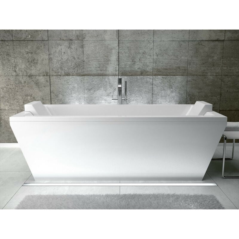 Baignoire îlot blanc vera 180x80