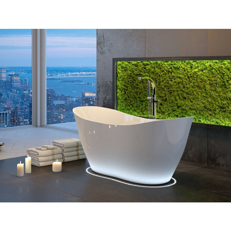 Baignoire îlot viya 160 x 70 cm