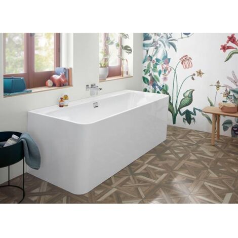 Baignoire monobloc murale COLLARO 180x80cm