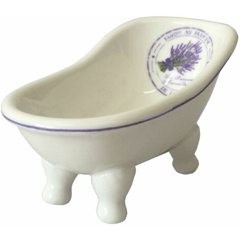 Baignoire porte savon lavande