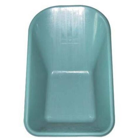 Baignoire pour brouette motorisée en polypropylène – Accessoire pour chantiers humides – Résistante aux produits chimiques – Facile à nettoyer – Hand