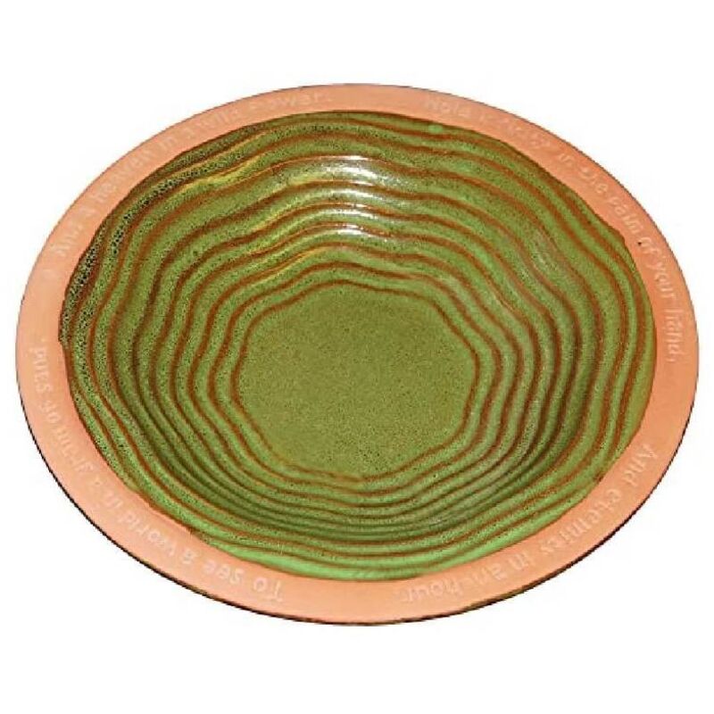 Baignoire pour oiseaux en céramique