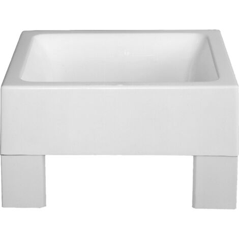 Baignoire pour pieds KWC AR, SIRIUS, MIRANIT, 570x320x570 mm, pieds d'angle