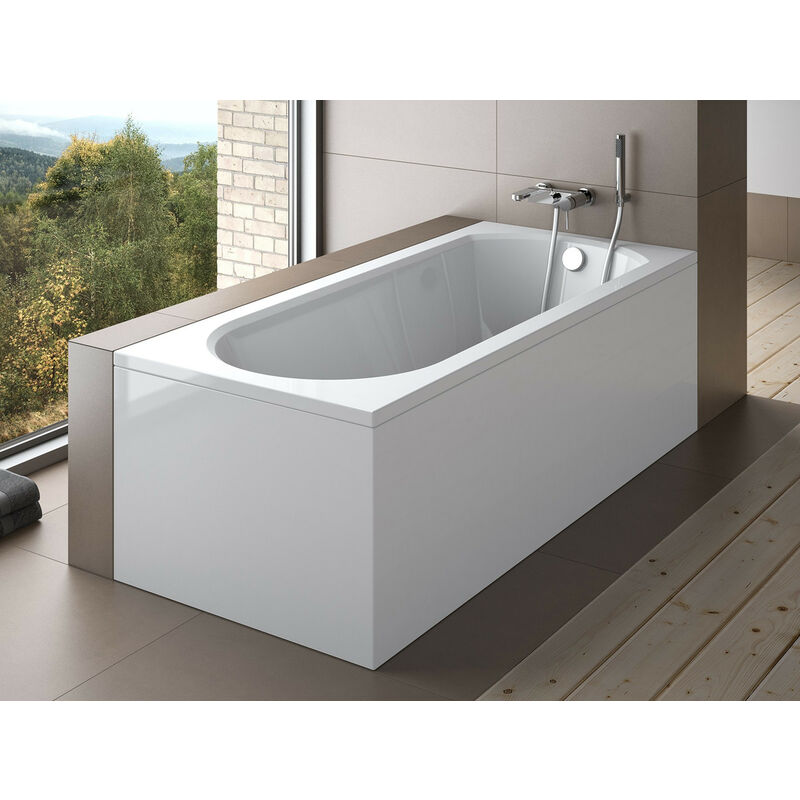 Azura Home Design - Baignoire trinita avec tablier 150/160/170 x 75 - 170cm