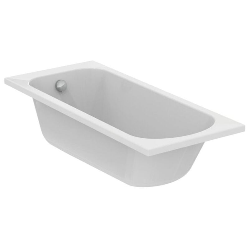 Porcher - Baignoire droite 140x70 Ulysse Blanche blanc