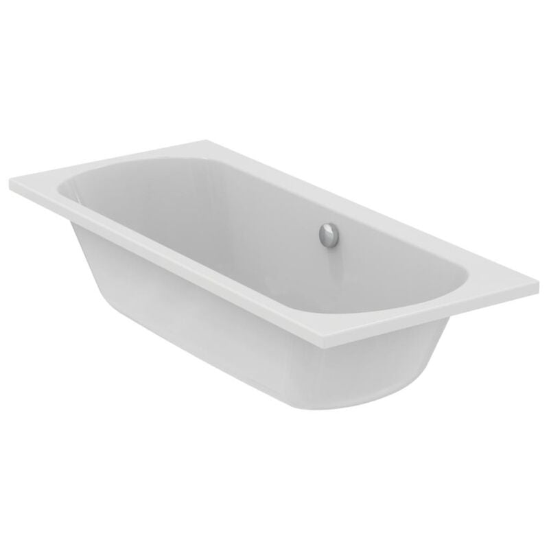 Porcher - Baignoire droite 180x80 Ulysse duo blanche