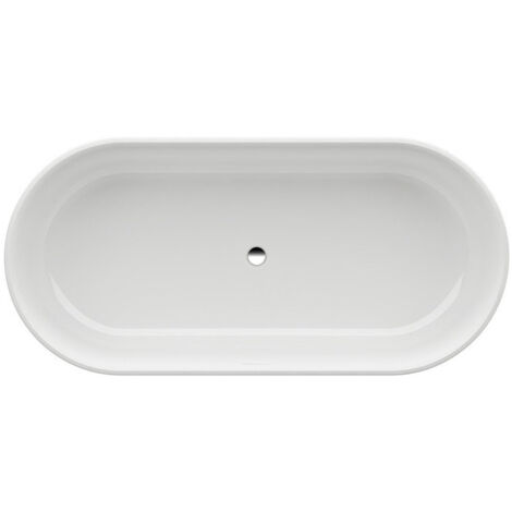 Baignoire VAL 1600 x 750 mm, pose libre blanc LAUFEN