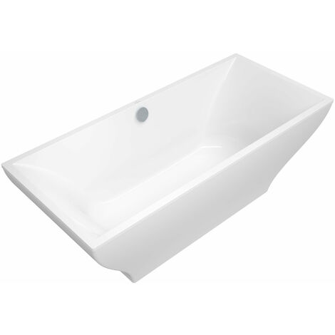 Villeroy Et Boch Oberon Baignoire 170x70cm Quaryl Rectangulaire Avec Pieds Blanc Ubq177obe2v01 Sawiday Fr