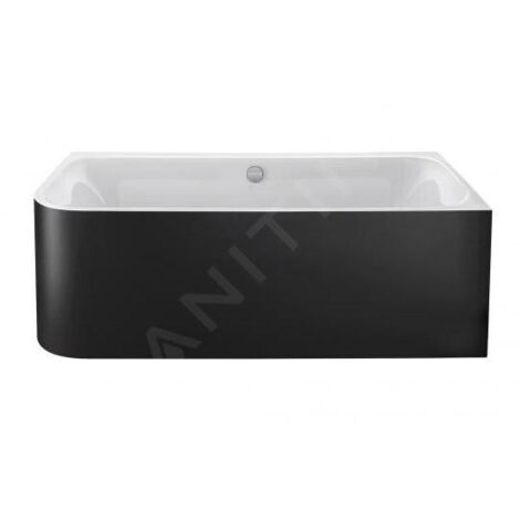 Baignoires Duravit Happy D.2 Plus, angle à droite, 2 pentes de
