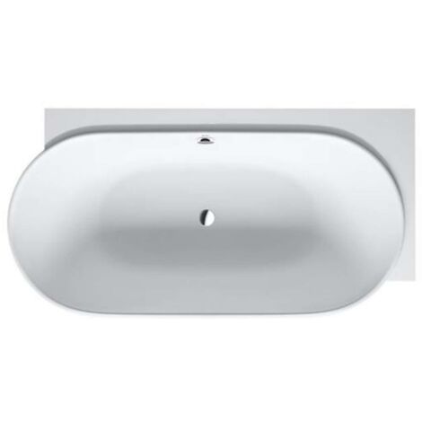 Baignoires Duravit Luv, angle à droite, 2 pentes de dos,