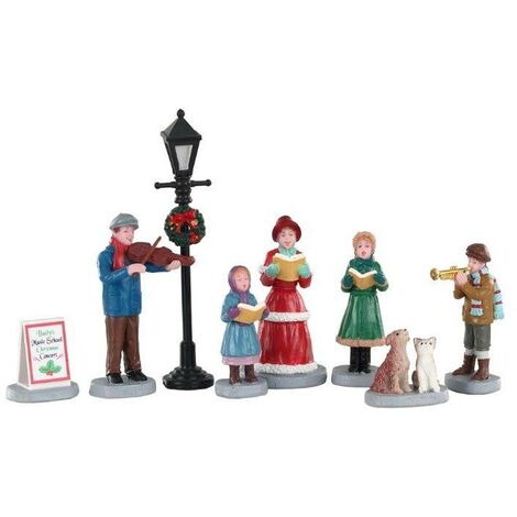 Baily's Music School Carolers Set of 8 Cod. 02949