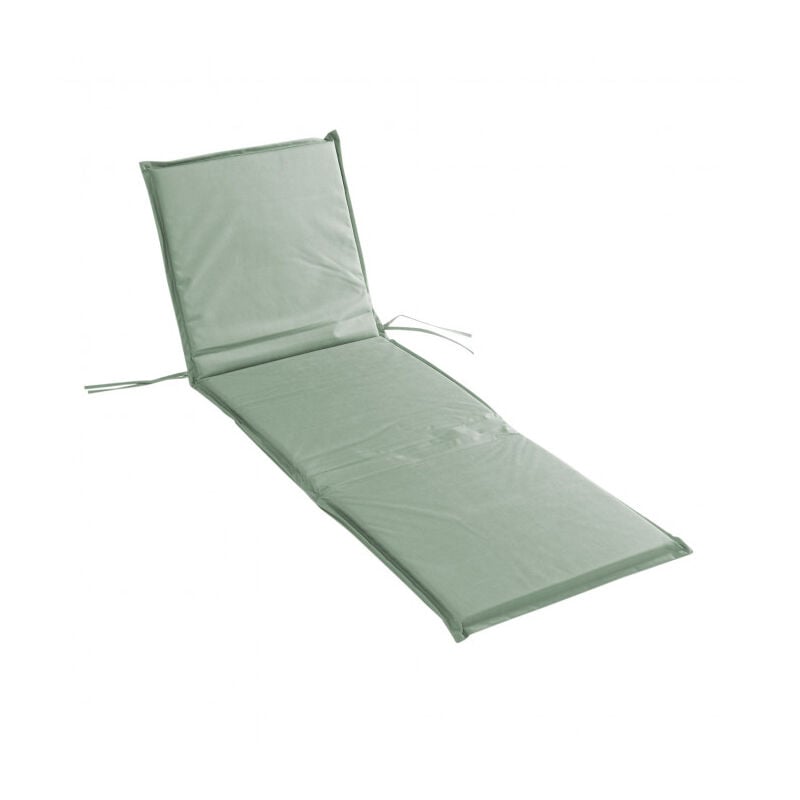 Douceur D'intérieur - bain de soleil 65 x 190 x 4 cm exterieur sauge waterproof - 65x190cm - Vert sauge
