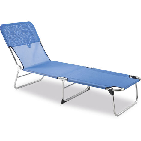 Bain de Soleil de Jardin Solenny 3 Pieds Sans Ressorts 190x61x30 cm
