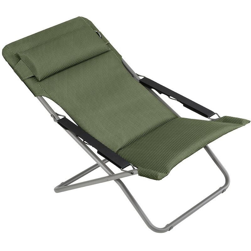 Lafuma Mobilier - transabed LaFuma LFM2829 Transat Olive/Titane