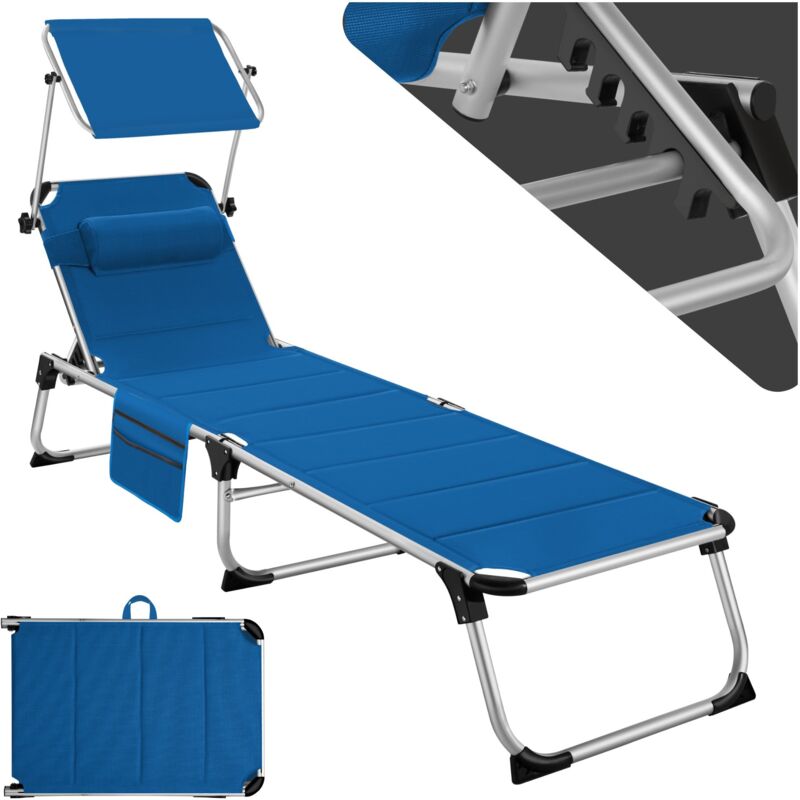 Bain de soleil rembourré, pliable résistant aux intempéries et aux uv