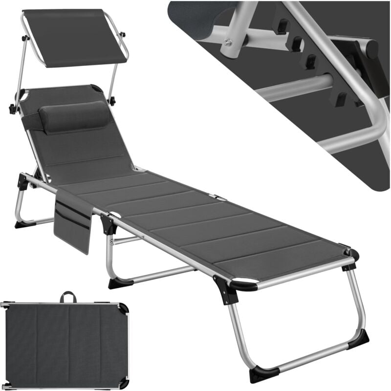 Bain de soleil rembourré, pliable résistant aux intempéries et aux uv