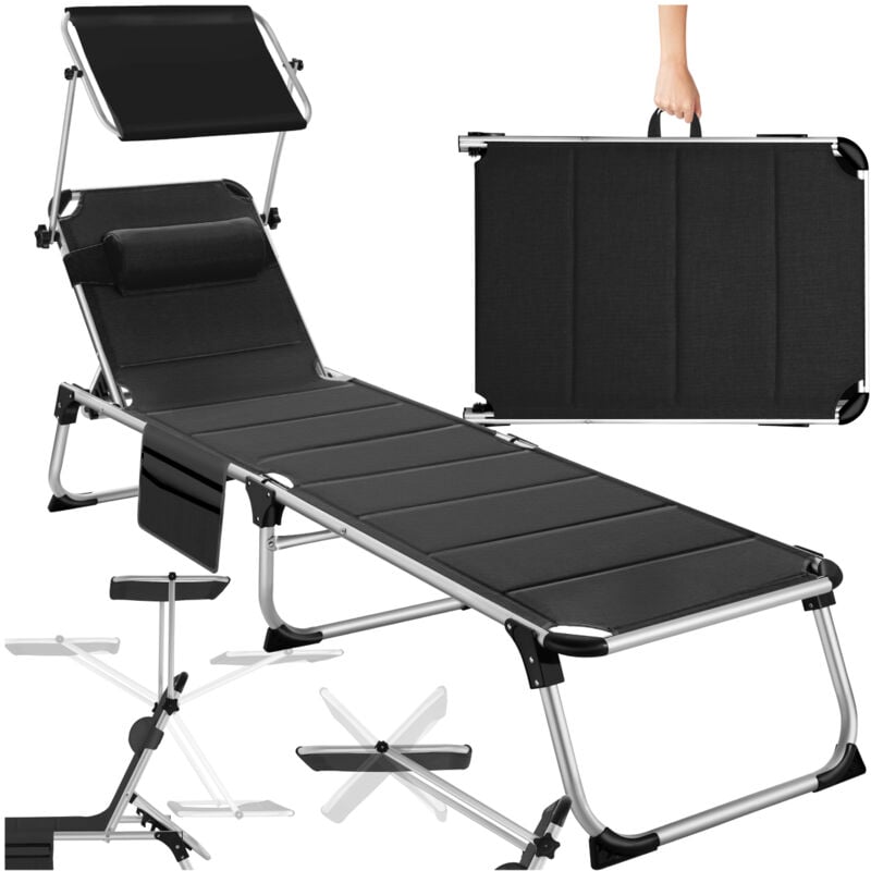 Bain de soleil rembourré, pliable résistant aux intempéries et aux uv