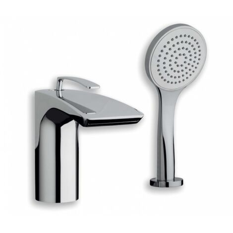 BAIN DOUCHE BOLLICINE SUR GORGE 2 TROUS CHROME - CRISTINA ONDYNA BO12151