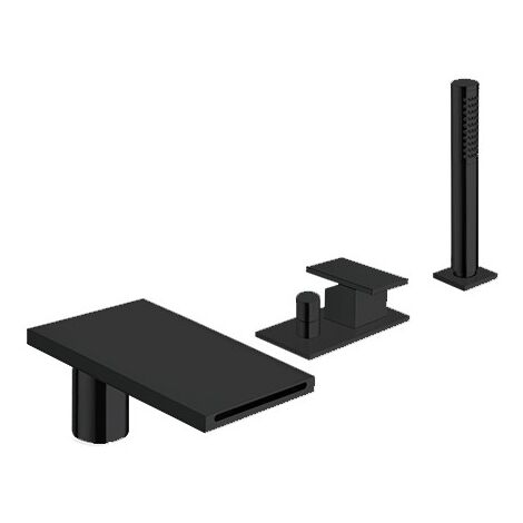 Bain Douche Sur Gorge Mitigeur Complet BLACKMAT TABULA - CRISTINA ONDYNA TA18113