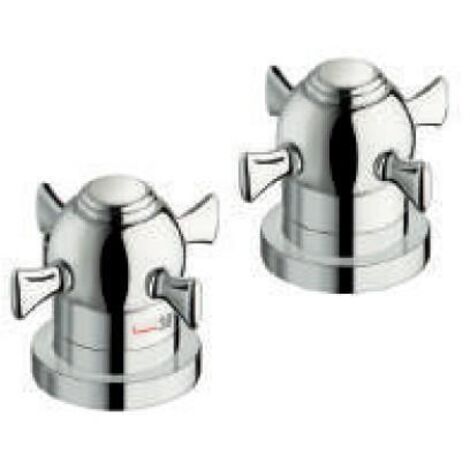 BAIN DOUCHE SUR GORGE THERMOSTATIQUE 2 SORTIES CHAMBORD - CRISTINA ONDYNA XC14251