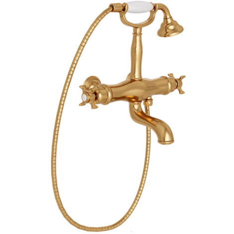 Bain Douche Thermostatique Chambord Doré - CRISTINA ONDYNA CN18256P