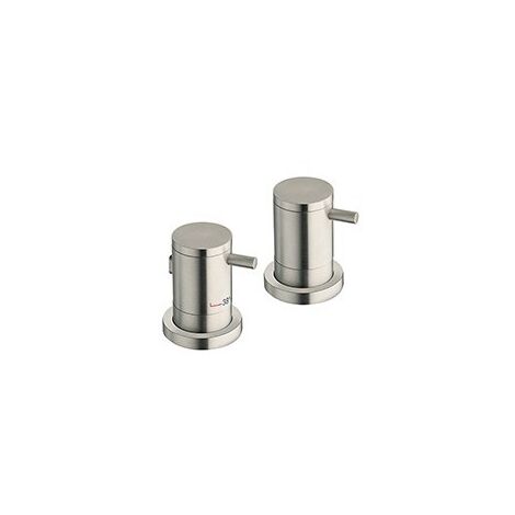 BAIN DOUCHE TRIVERDE SUR GORGE THERMOSTATIQUE 2 SORTIES INOX AISI SX - CRISTINA ONDYNA XX14228