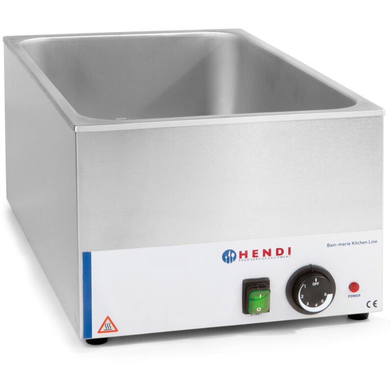 Bain marie électrique réglable pour GN1/1 150 mm - Hendi 238905