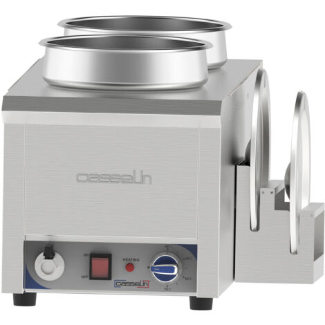 Bain-marie à eau à sauce 2 x 7,5L - Casselin